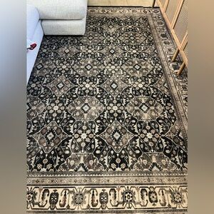 8x10 Ruggable Alessia Dark Wood Rug